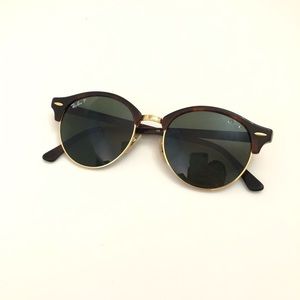Ray-Band Clubround Classic Polarized Sunglasses